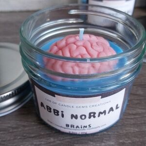 Abbi Normal Pink Brain Candle